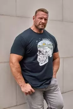 Image of Skull River Print T-Shirt