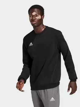 Image of adidas Entrada 22 Sweatshirt, Black Size XS Men