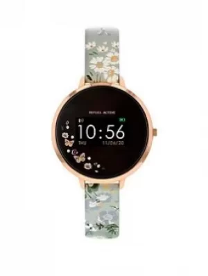 Image of Reflex Active & Fitness Series 3 Smartwatch with colour screen, crown navigation and up to 7-day battery life, Black, Women
