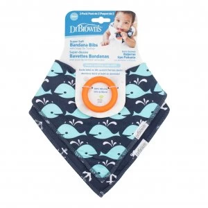 image of Dr. Browns 2 Pack of Bandana Bib