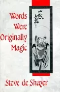 Image of words were originally magic
