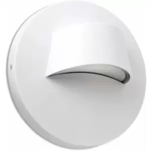 Image of Netlighting Brow LED Outdoor Wall Light White IP44