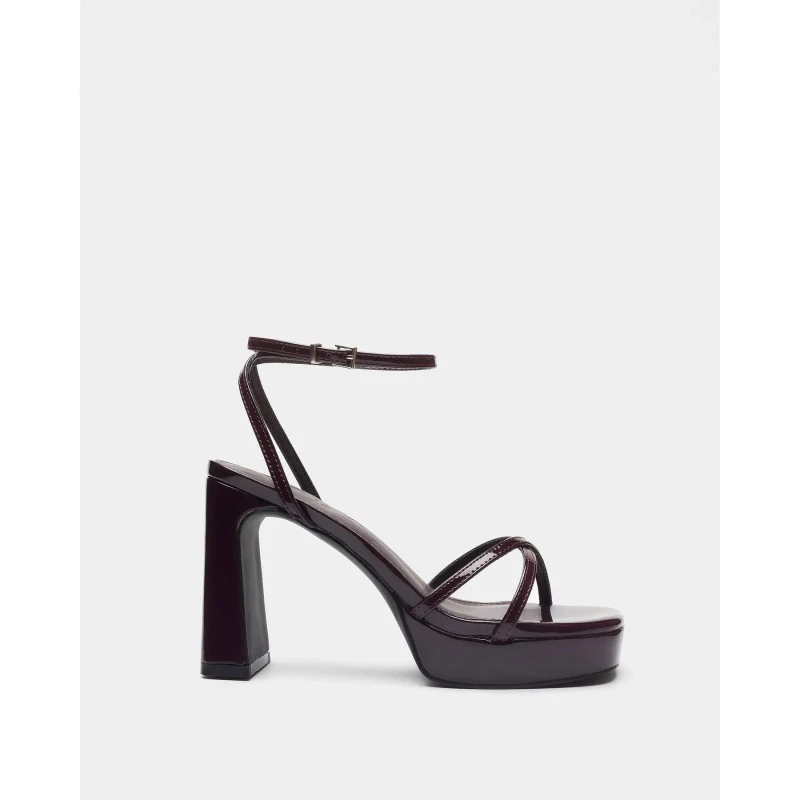 Image of Mim Shoes Womens heeled sandals Mim Shoes Greta Rouge Female 38