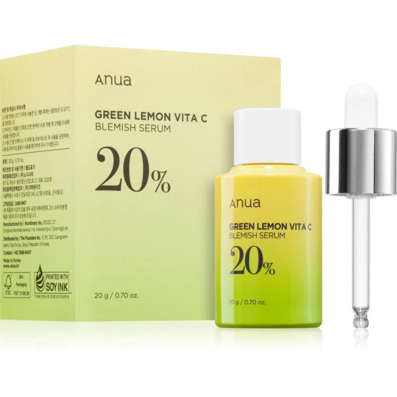 Image of Anua Green Lemon Vita C Blemish Serum 20 g