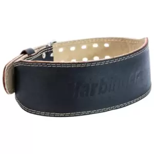 Image of Harbinger 4" Padded Leather Belt - Black