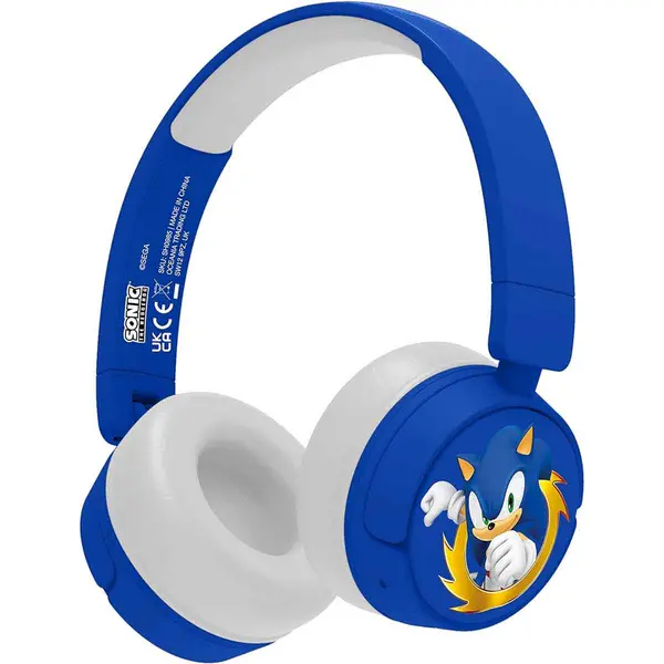 image of OTL Sega Sonic The Hedgehog SH0985 Kids Wireless Headphones