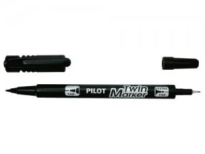 Image of Pilot Begreen Twin Marker Extra Fine/Fine Black PK10