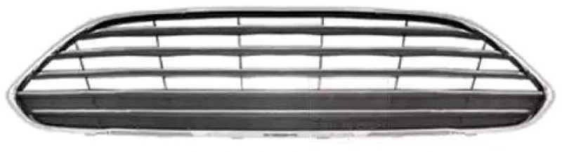 Image of VAN WEZEL 1808510 Radiator Grill ** Equipart ** Front, chrome, Upper section Radiator Grille (472)