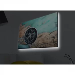 Image of 4570MDACT-012 Multicolor Decorative LED Lighted Canvas Painting