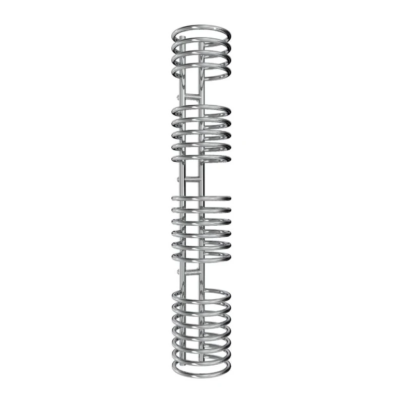 Image of Bathroom Kingdom Claro Chrome Heated Towel Rail 1600x300 in Silver Silver Unisex