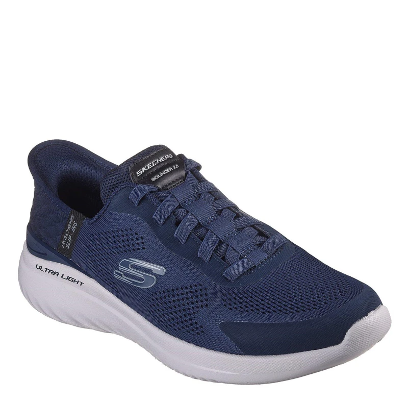 Image of Skechers Slip-Ins: Bounder 2.0 - Emerged - Blue Blue 7.5