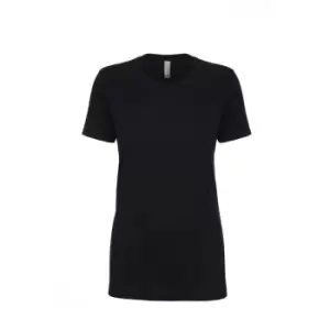 Image of Next Level Womens/Ladies Boyfriend T-Shirt (3XL) (Black)