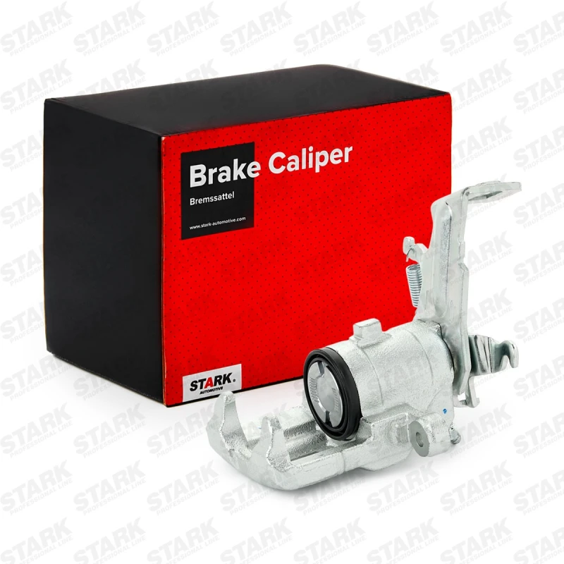 Image of STARK SKBC-0460149 Brake caliper Rear Axle, without holder Cast Iron Brake Caliper (78)