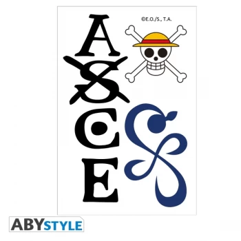 Image of One Piece Tattoos (15 x 10cm)