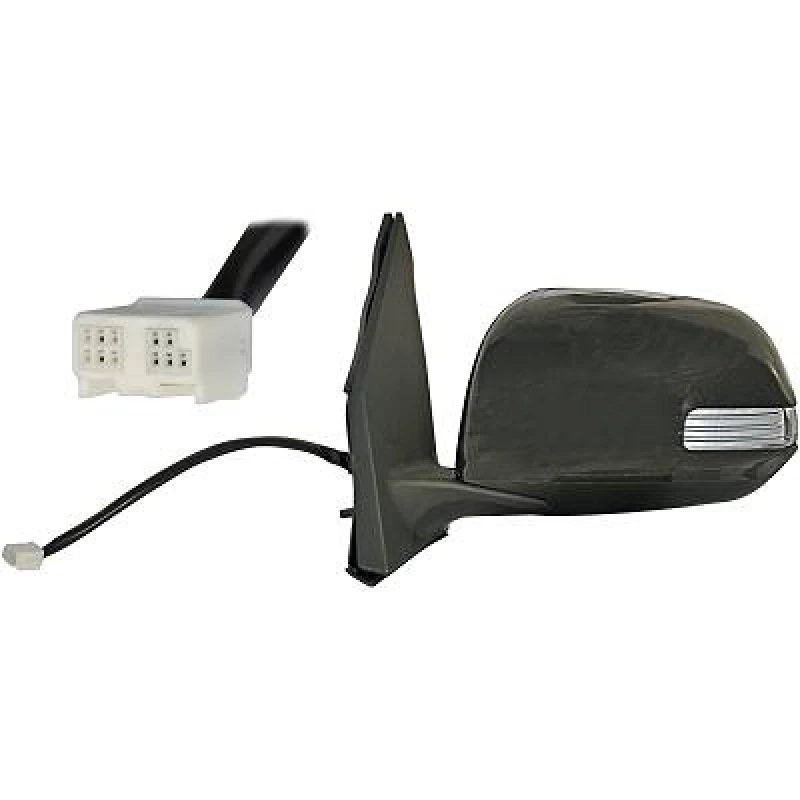 Image of DIEDERICHS 6687325 Wing mirror Left, Complete Mirror, primed Outside Mirror (50)