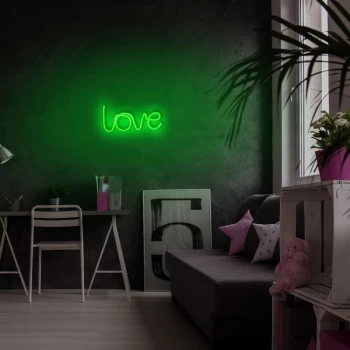 Image of Love - Green Green Wall Lamp
