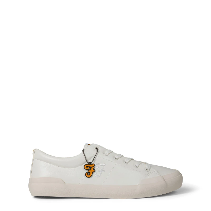 Image of Farah Footwear 'Dallas' Casual Lace Up Trainers White male