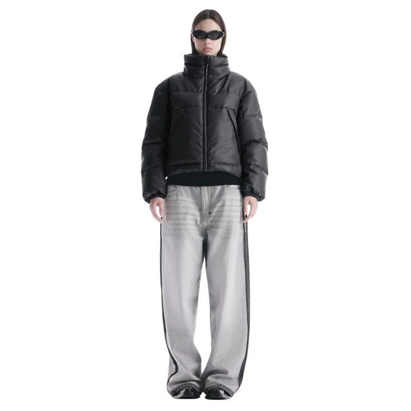 Image of Krakatau Womens down jacket Krakatau Narwaru Noir Female S