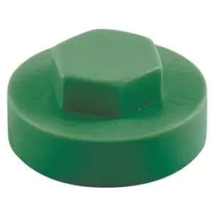 Image of Colour Match Hexagon Screw Cover Cap 5/16" x 16mm Juniper Green Pack of 1000