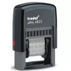 Image of Trodat EcoPrinty 4822 Multi Word Stamp Code 74046