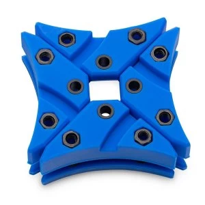 Image of EK Water Blocks EK-Vardar X3M Damper Pack for Vardar X3M Fan - Blue