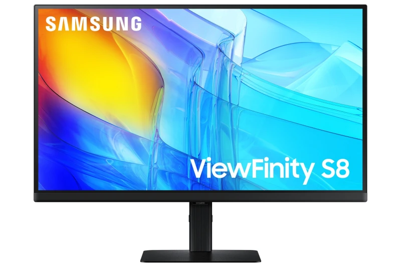 Image of Samsung S80D computer monitor 68.6cm (27") 3840 x 2160 pixels 4K Ultra HD LCD Black LS27D800EAUXXU