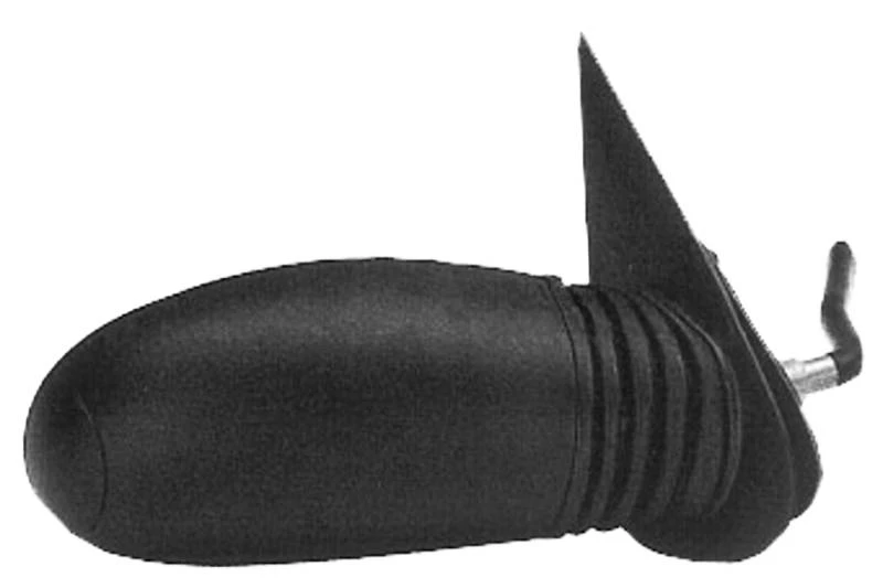 Image of PRASCO FT0197103 Wing mirror Right, black, Mechanical, Convex, primed Outside Mirror (50)