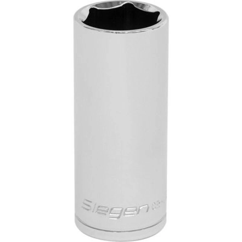 Image of Loops 23mm Chrome Plated Deep Drive Socket - 1/2" Square Drive High Grade Carbon Steel Metallics