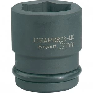 Image of Draper Expert 3/4" Drive Hexagon Impact Socket Metric 3/4" 17mm