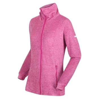 image of Regatta Everleigh Full Zip Fleece - FuchsiaTextu