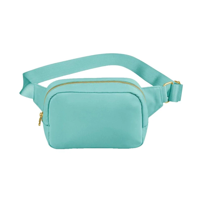 Image of Bagbase Mens Sundae Crossbody Bag in Aqua Male