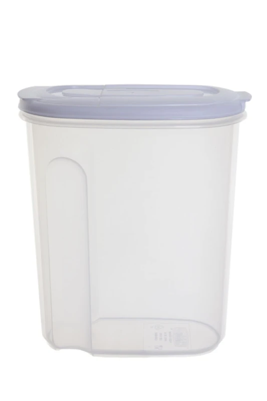 Image of Whitefurze Dry Food Storer Container, 5.0L, Large, Clear