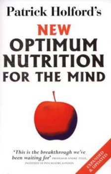 Image of Patrick Holfords New Optimum Nutrition for the Mind. by Patrick Holford Paperback