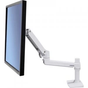 image of Ergotron LX LCD Arm 1x Monitor desk mount 25,4cm (10) - 81,3cm (32) Height-adjustable, Tiltable, Swivelling, Swivelling