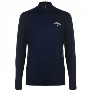 Image of Callaway Zip Sweater Mens - Navy