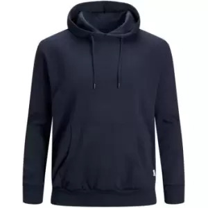 image of Jack and Jones Basic Hood Sweat Plus Size - Blue