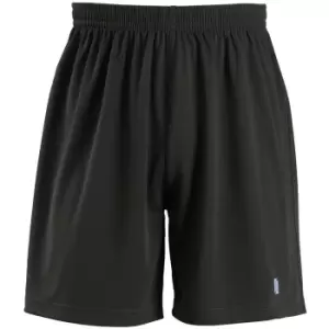 image of SOLS Mens San Siro 2 Sport Shorts (M) (Black)