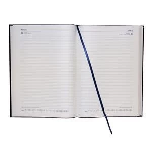 Image of Original Collins 2019 Day To a Page Diary Early Edition A4 Black