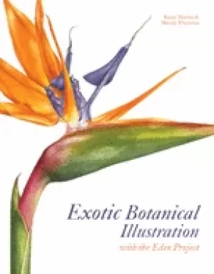 Image of exotic botanical illustration with the eden project