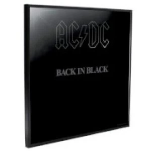 Image of AC/DC - Back In Black Crystal Clear Pictures Wall Art