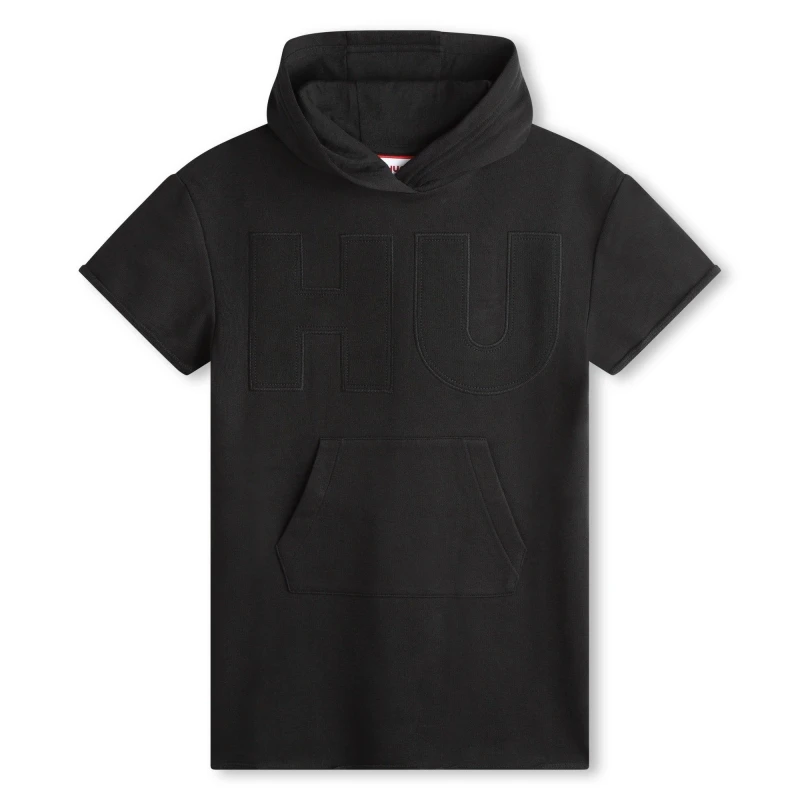 Image of Hugo Hoodie Dress Junior Black 09B female 6Y
