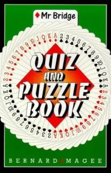 Image of Mr Bridges Quiz and Puzzle Book by Bernard Magee Paperback