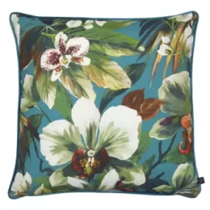 image of Moorea Floral Cushion Pacific, Pacific / 55 x 55cm / Polyester Filled