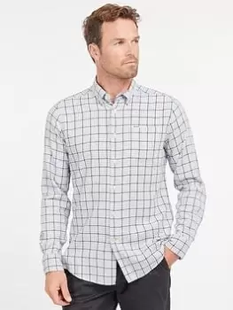 Image of Barbour Sherwood Eco Tailored Shirt, White Size XL Men