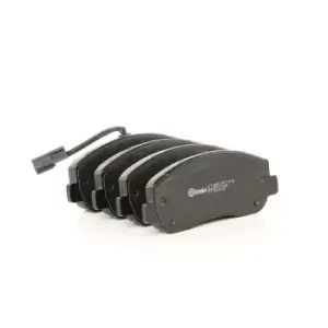 Image of BREMBO Brake pad set OPEL,RENAULT,NISSAN P 68 062 4106000Q0L,4106000Q1E,4106000Q1K 4106000Q2H,4106000Q2K,4419950,93167551,95522278,95528495,95530603