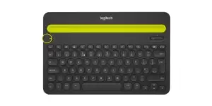 Image of Logitech Bluetooth Multi-Device K480 keyboard QWERTY Nordic...