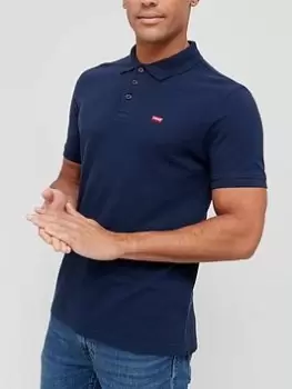 image of Levis Embroidered Logo Polo - Navy