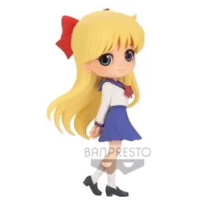 image of Sailor Moon Eternal The Movie Q Posket Mini Figure Minako Aino Ver. B 14 cm