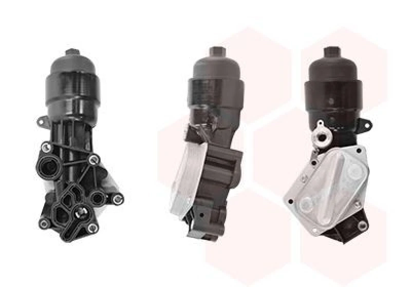 Image of VAN WEZEL Engine oil cooler VAN WEZEL 17013710