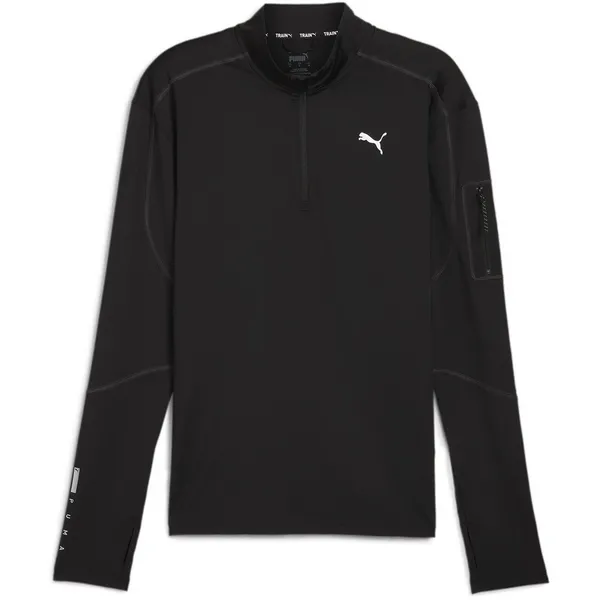 Puma Flex quarter Zip Sn44 Performance Tracksuit Tops S Black 68799003350